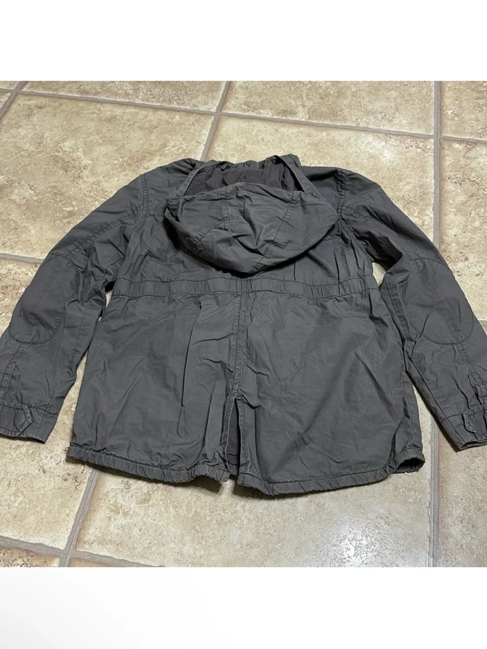 Gap Kids Lightweight Parka, Smoky Gray, Sz M(8)